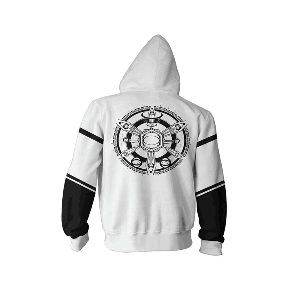 Jujutsu Kaisen: 3D Hoodie Sweatshirts Jujutsu Kaisen Satoru Gojo Itadori Yuji Fushiguro Megumi Cosplay Men Coat Outfit