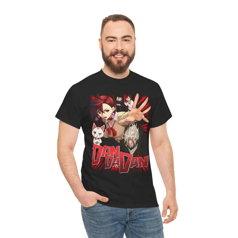 Dandadan: Okarun T-shirt Okarun Momo Ayase Anime Japanese Cute Gift Girl Shirt