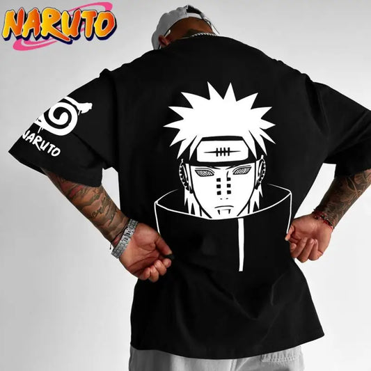 Naruto: Akatsuki Summer T-Shirt Tops Uchiha Itachi Men Women Pure Cotton Fitness T-Shirt Sports Breathable Short Sleeves
