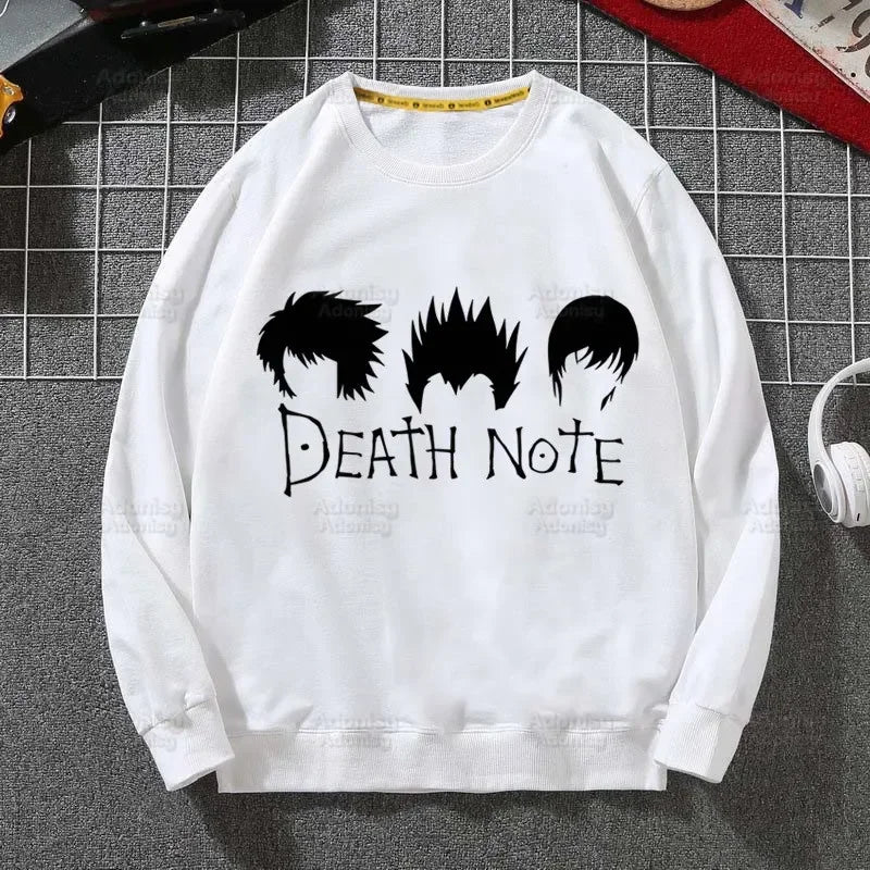 Death Note: L Ryuk Sweatshirts Harajuku Men's Ryuuku Animation Collectable Casual Clothes