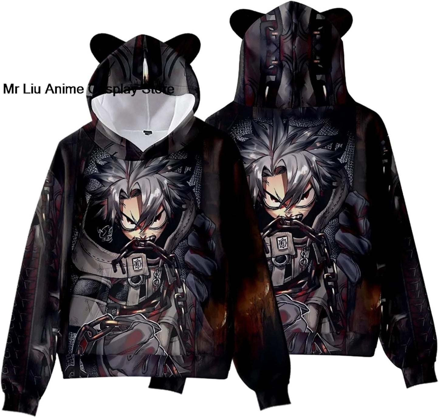 Gachiakuta: Hoodie Sweatshirt Sweater Costume Clothing Pullover Hooded with Ear Hat