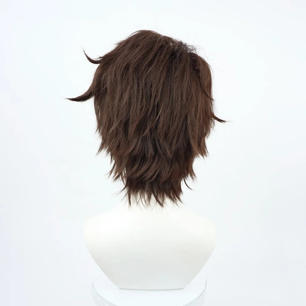Bleach :Aizen Sousuke Cosplay Costume Wig Sets Bleach Thousand Year Blood War Gotei 13 Team 5 Captain Robe Kimono Outfits