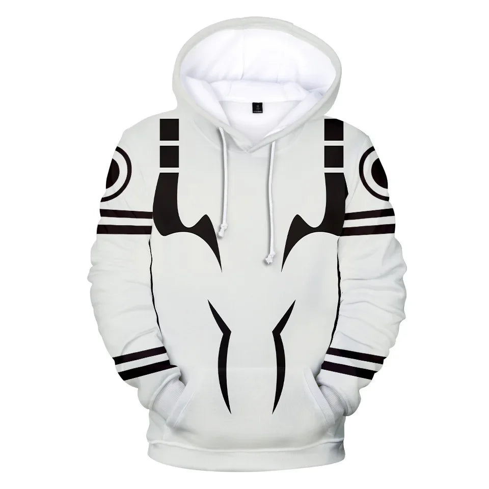Jujutsu Kaisen: Itadori Yuji Fushiguro Megumi Satoru Ryomen Sukuna Hoodie Pullover Sweatshirt Anime Cosplay Jacket Coat Adult Youth