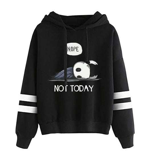 Hollow Knight: Nope Not Today Hoodie Vintage 90s Merch Pullover Merch Tracksuit Hoodie Sweatshirt Fashion Pullover