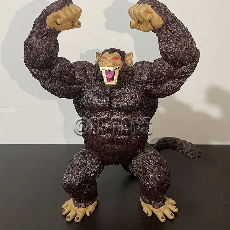 Dragon Ball: 40CM Anime Great Ape Figure Golden Great Ape Ozaru Vegeta PVC Action Figures Collection Model Toys for Children Gift
