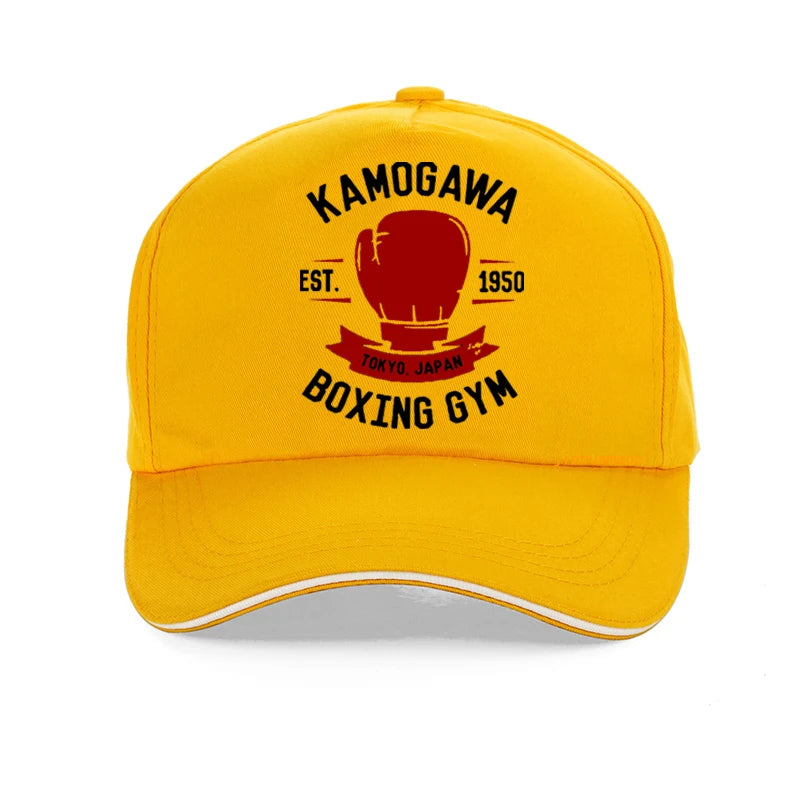 Hajime no Ippo: Vintage Baseball cap Cotton Men Summer Trucker hat Anime Kamogawa Boxing Gym hats Makunouchi Takamura