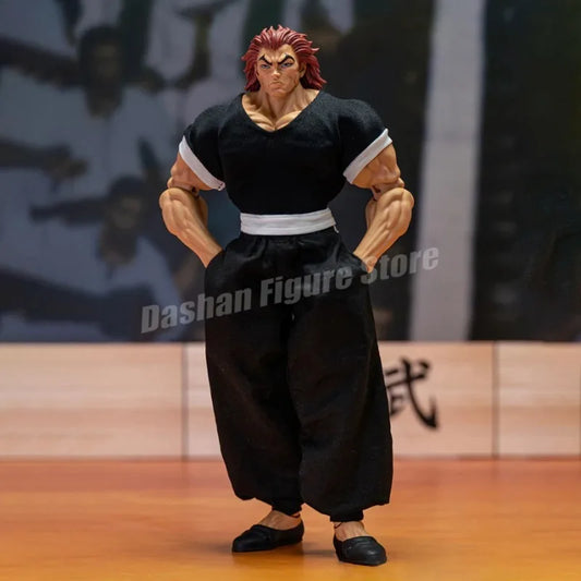 Baki: Hanma Son Of Ogre Action Figure Hanma Yuujiro Figurine Ko Fighting PVC Collection Anime Yujiro Figures Model Toys Gifts