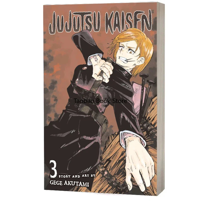 Jujutsu Kaisen : ENGLISH - Book 3 Volume Fantasy Science Mystery Suspense Manga
