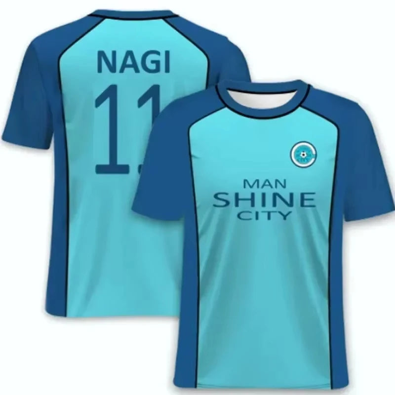 Blue Lock: 3D Printed T Shirt Fashion Harajuku Style Y2k Football T-shirt Oversized Short Sleeve Tops