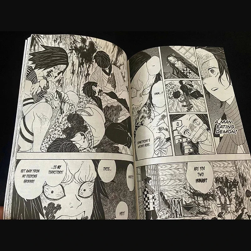 Demon Slayer : English - Vol 1-23 Japan Youth Teen Fantasy Science Mystery Suspense Manga Comic Book Manga Books in