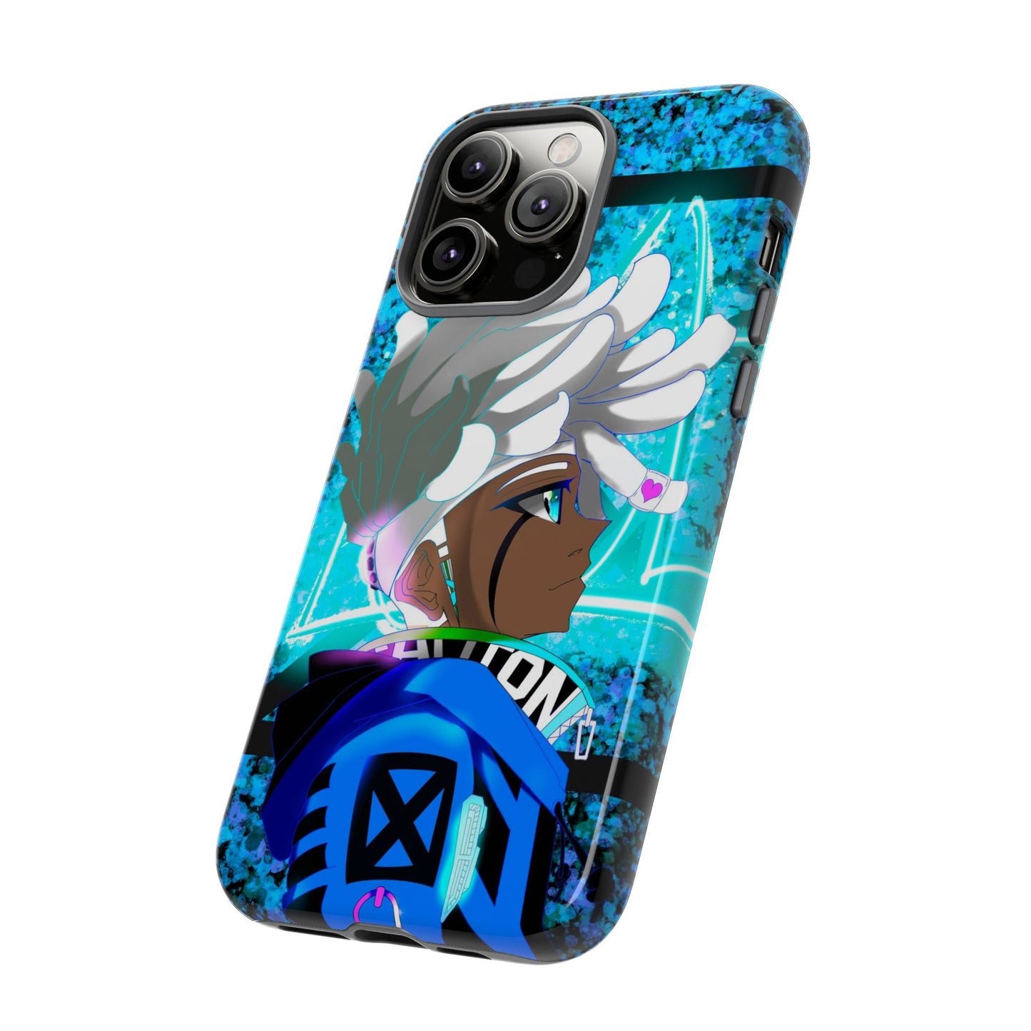 Blue Axl Tough Phone Case