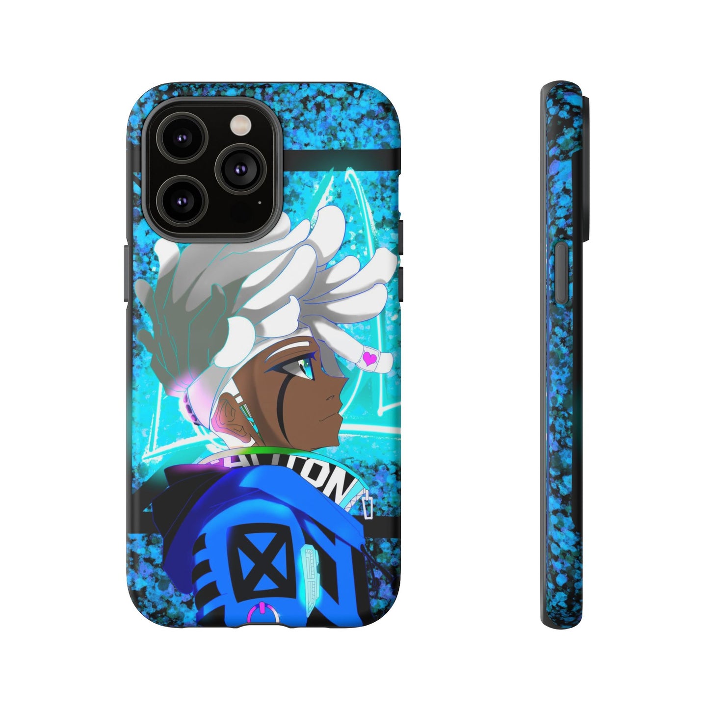 Blue Axl Tough Phone Case