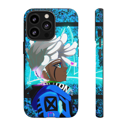 Blue Axl Tough Phone Case