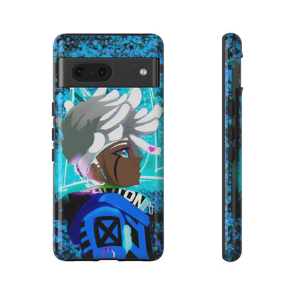 Blue Axl Tough Phone Case