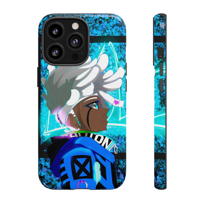 Blue Axl Tough Phone Case