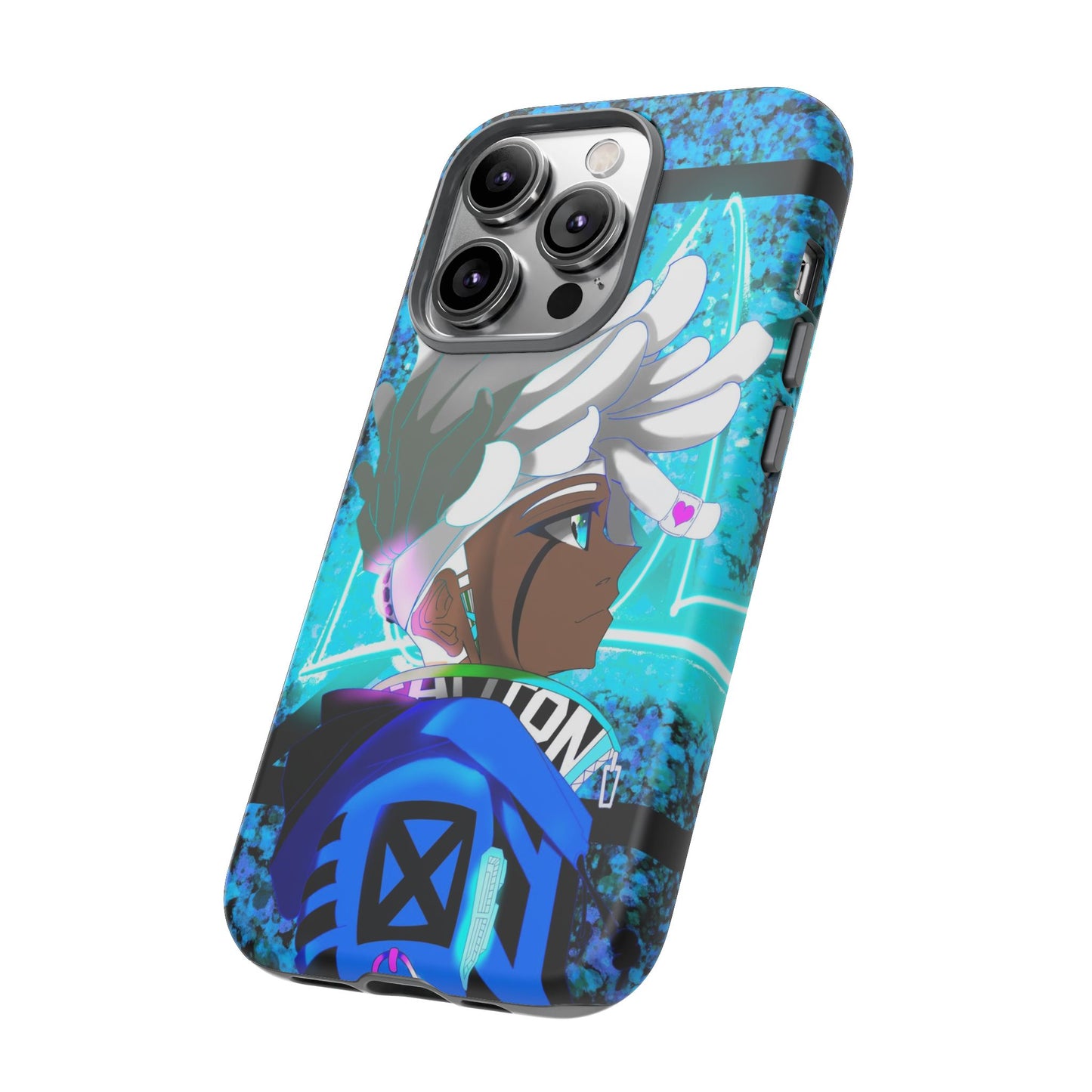 Blue Axl Tough Phone Case