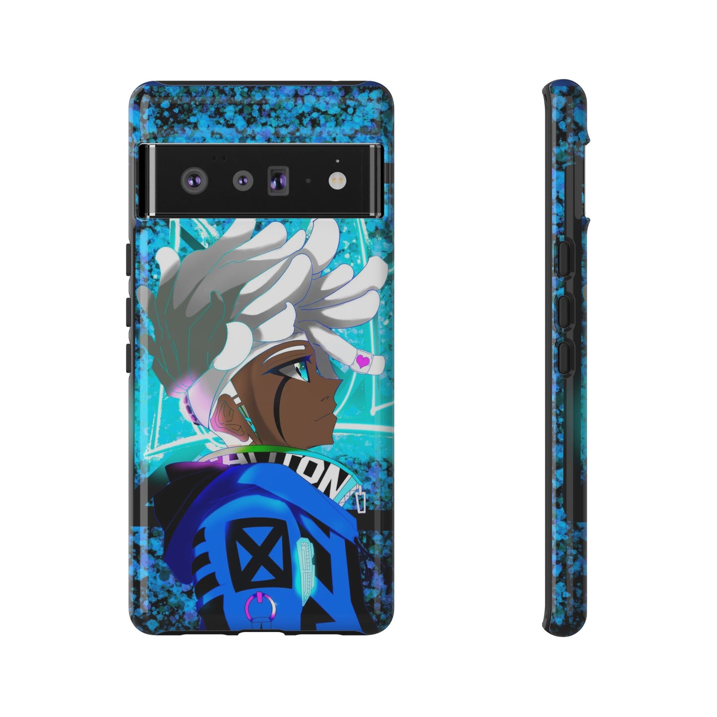 Blue Axl Tough Phone Case