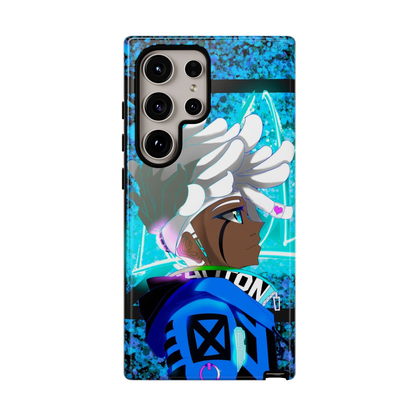 Blue Axl Tough Phone Case