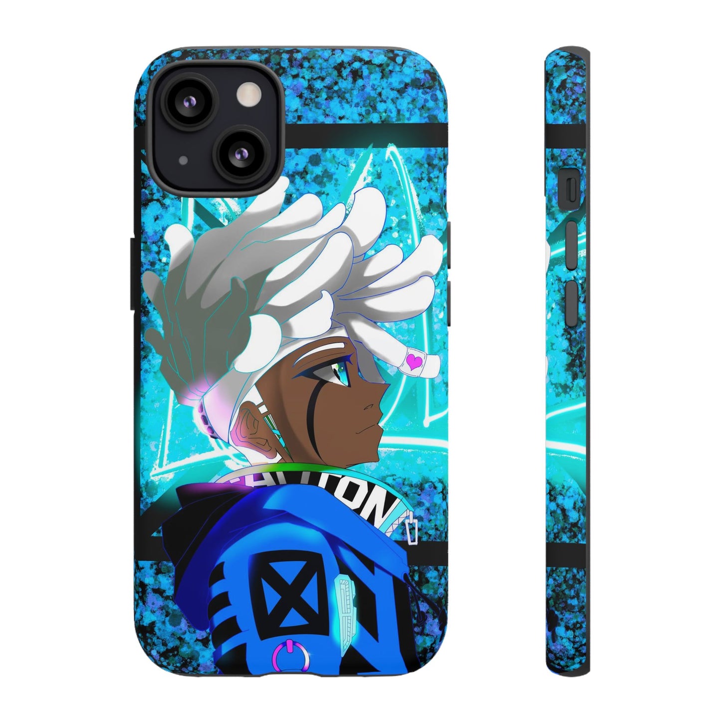 Blue Axl Tough Phone Case