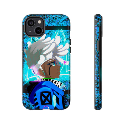 Blue Axl Tough Phone Case