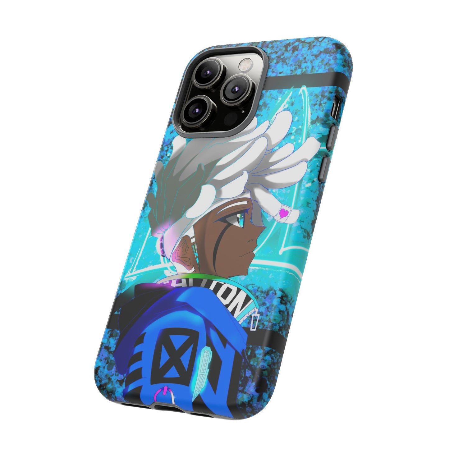 Blue Axl Tough Phone Case