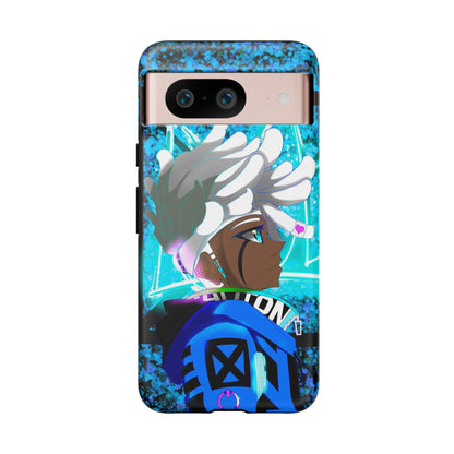 Blue Axl Tough Phone Case