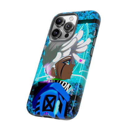 Blue Axl Tough Phone Case