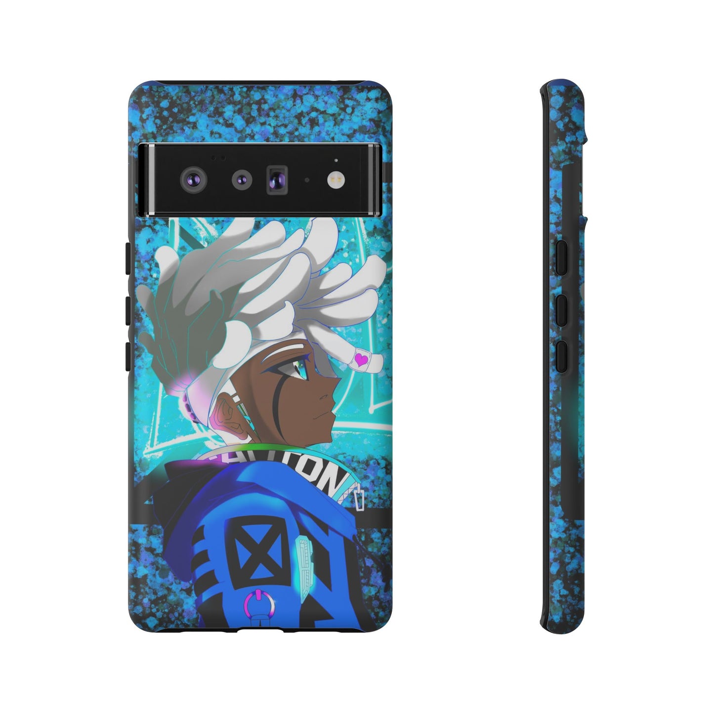 Blue Axl Tough Phone Case