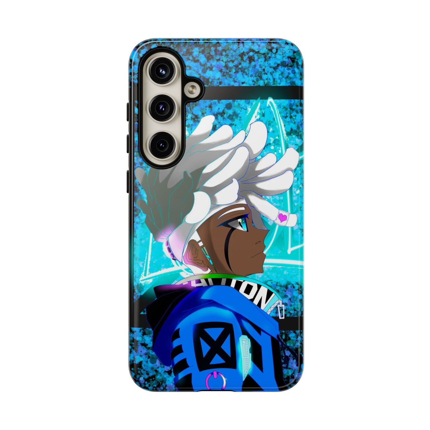 Blue Axl Tough Phone Case