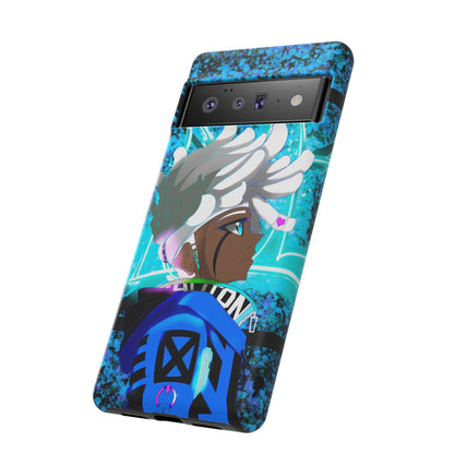 Blue Axl Tough Phone Case