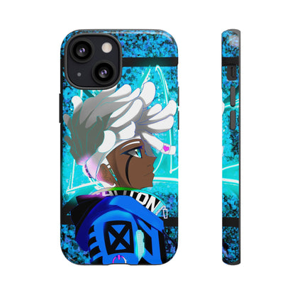 Blue Axl Tough Phone Case