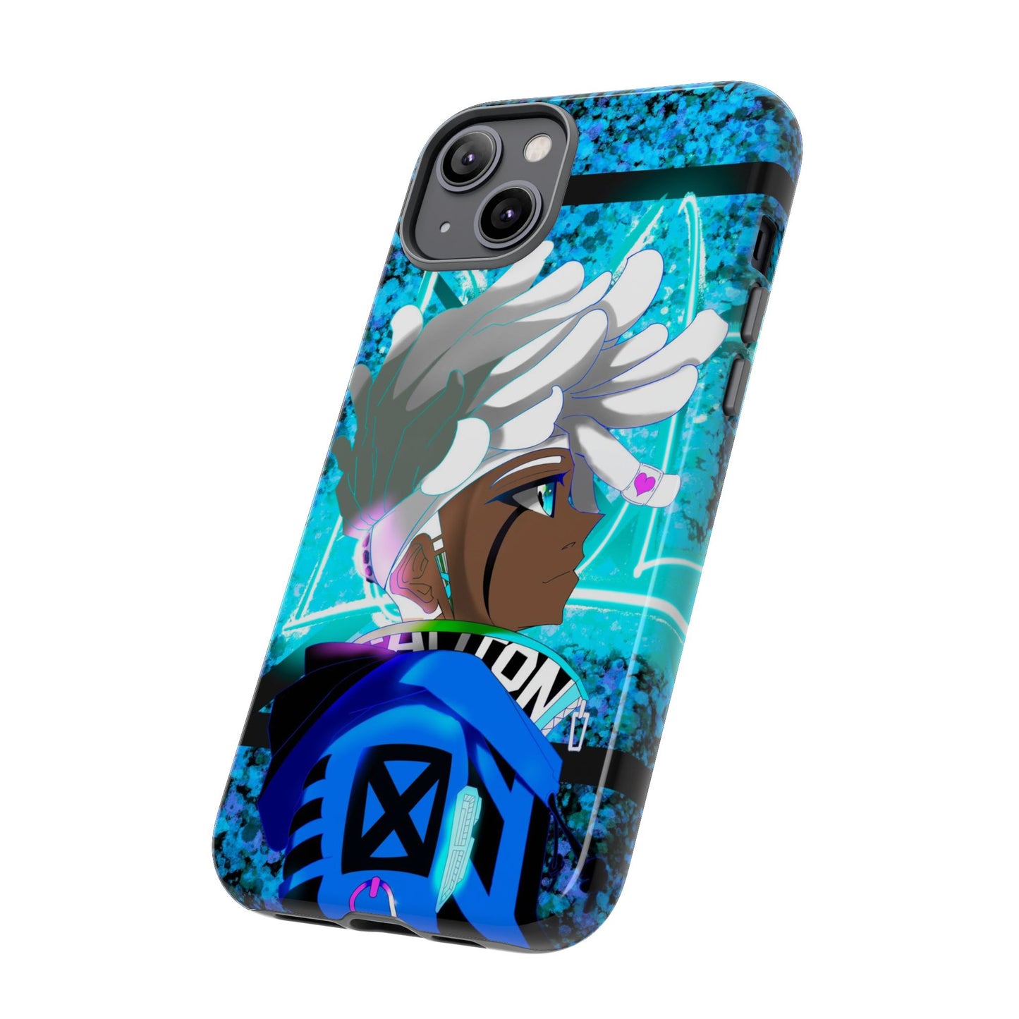 Blue Axl Tough Phone Case