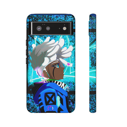 Blue Axl Tough Phone Case