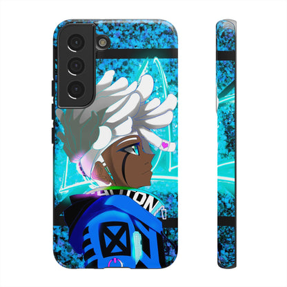 Blue Axl Tough Phone Case