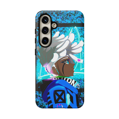 Blue Axl Tough Phone Case