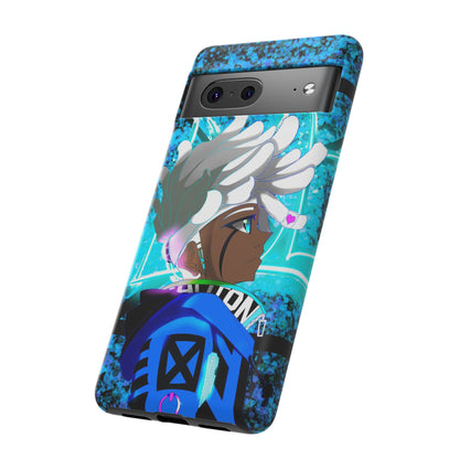 Blue Axl Tough Phone Case