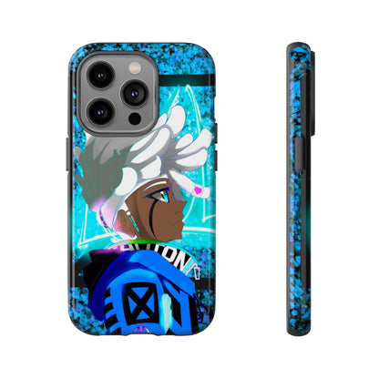 Blue Axl Tough Phone Case