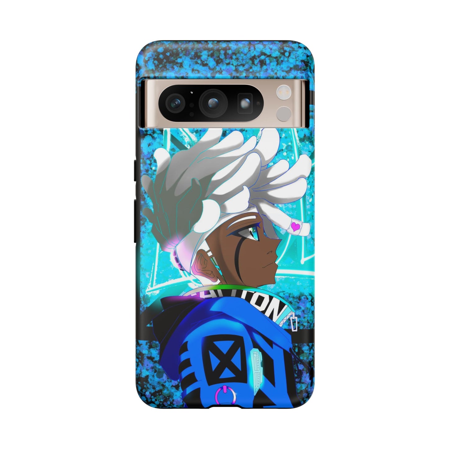 Blue Axl Tough Phone Case