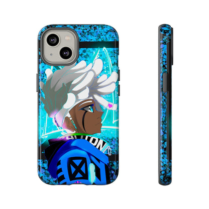 Blue Axl Tough Phone Case