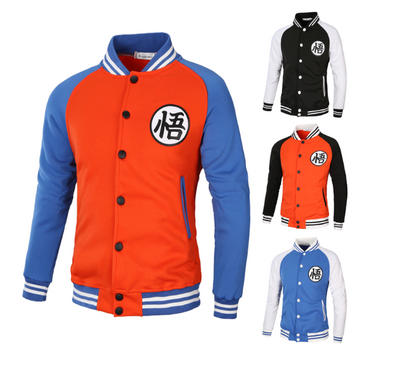 Dragon Ball: Zenkai Power Men's Baseball Jacket