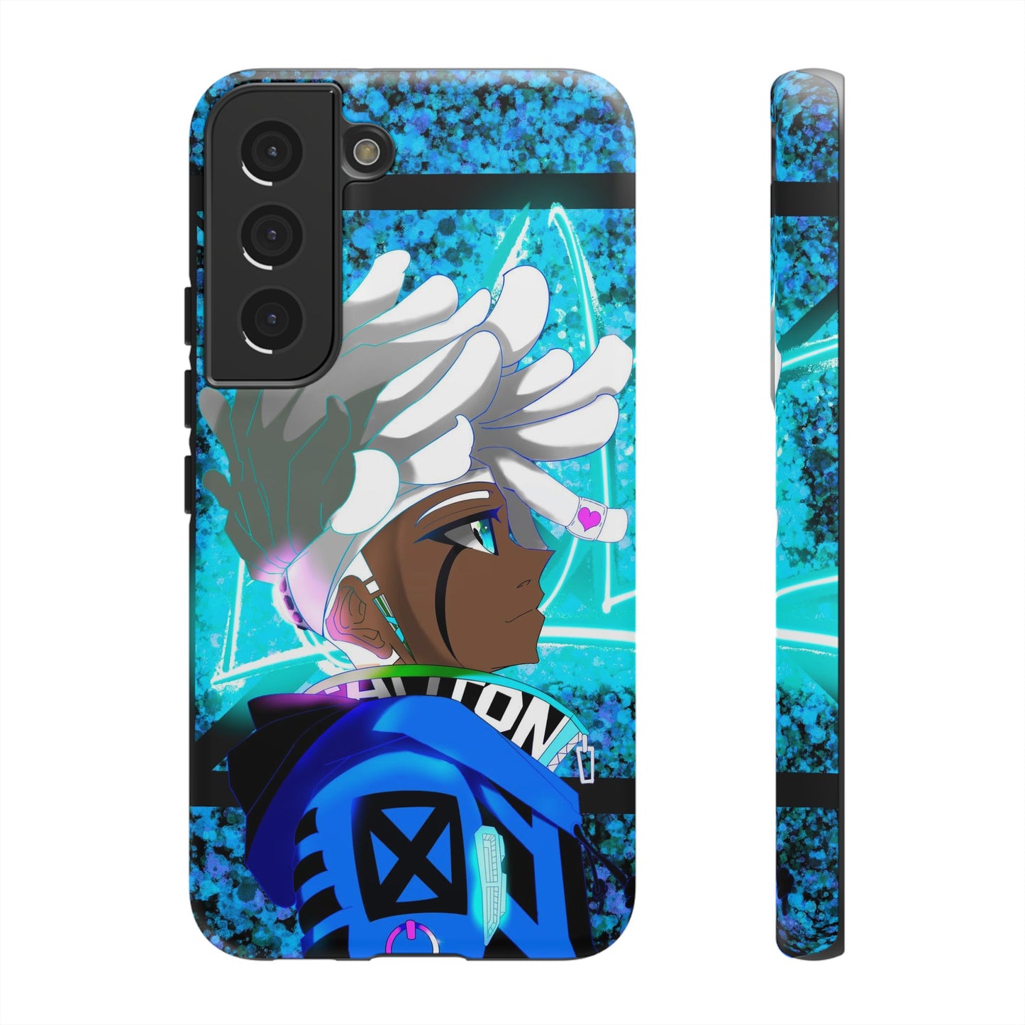 Blue Axl Tough Phone Case