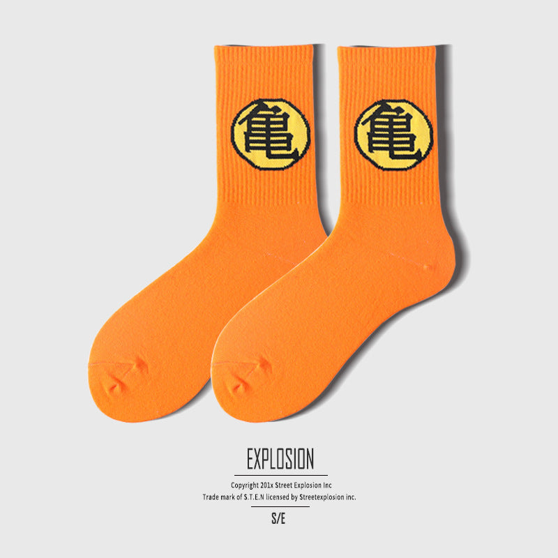 Dragon Ball: Wukong Turtle Mid Tube Sock