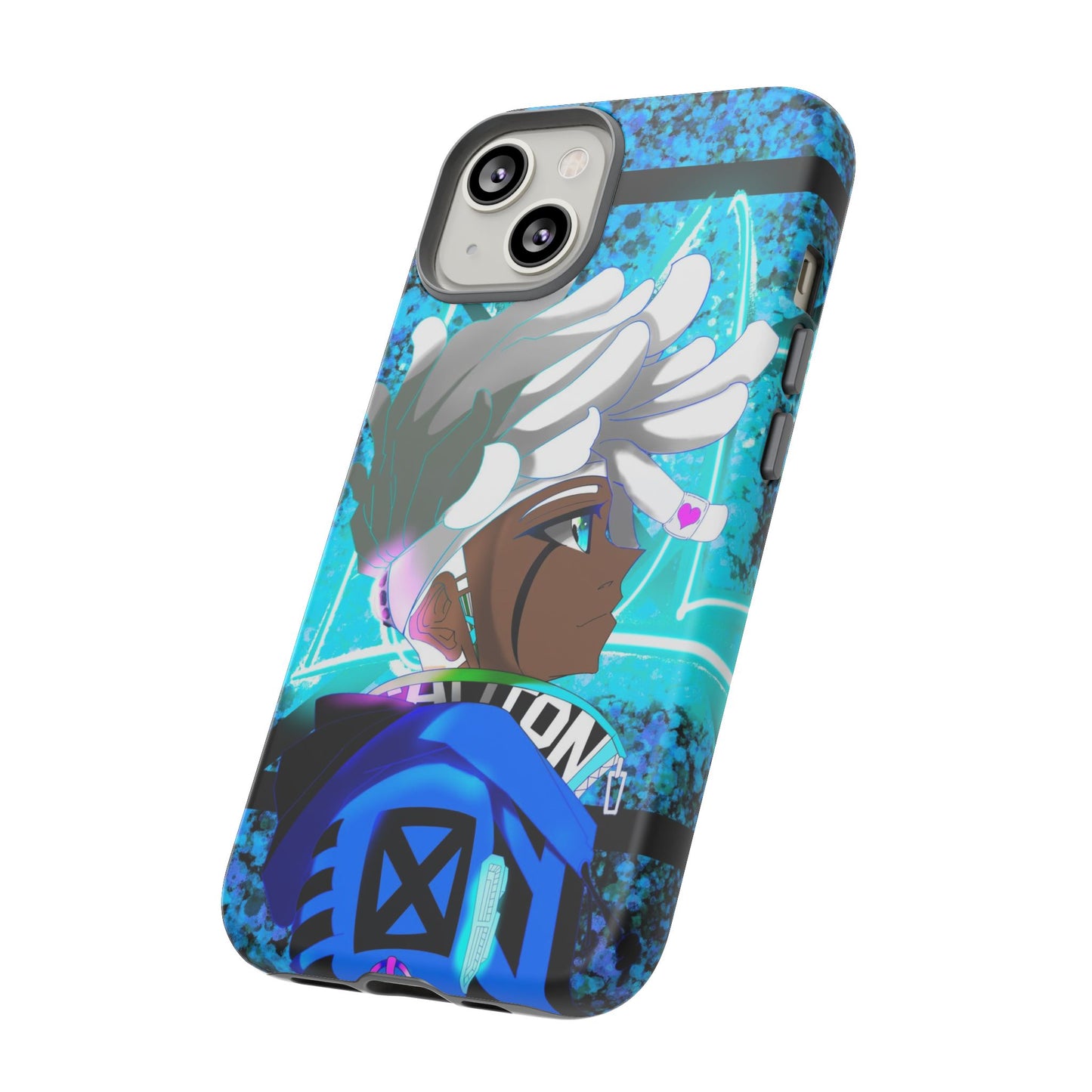 Blue Axl Tough Phone Case