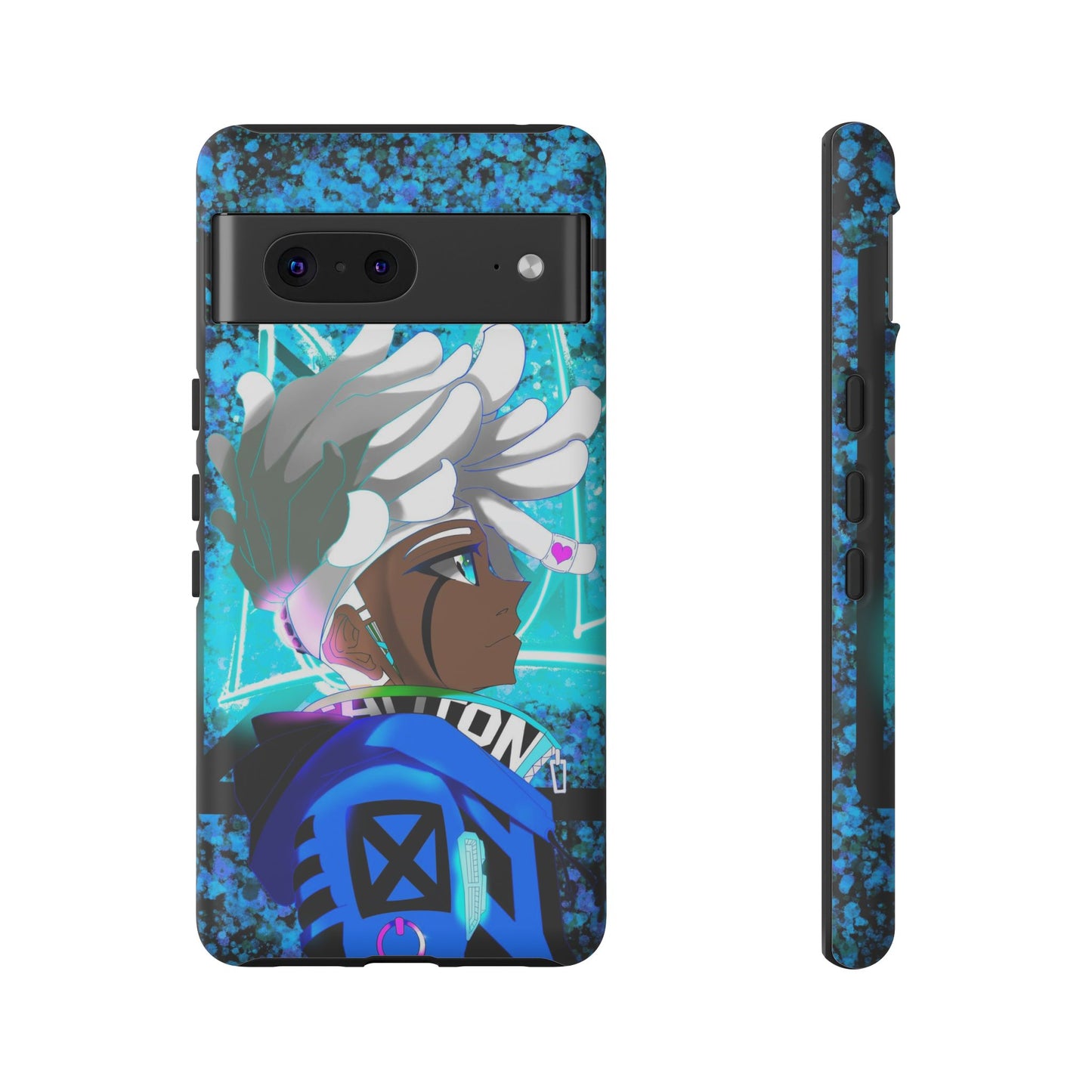 Blue Axl Tough Phone Case