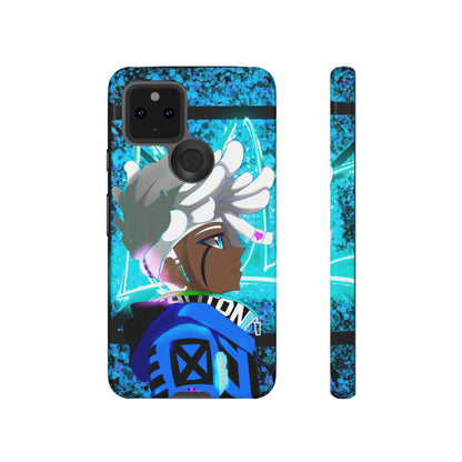 Blue Axl Tough Phone Case