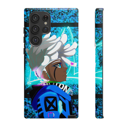 Blue Axl Tough Phone Case