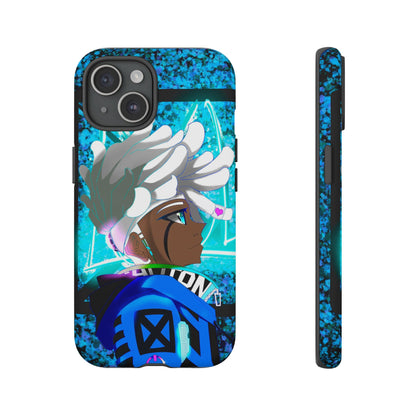 Blue Axl Tough Phone Case