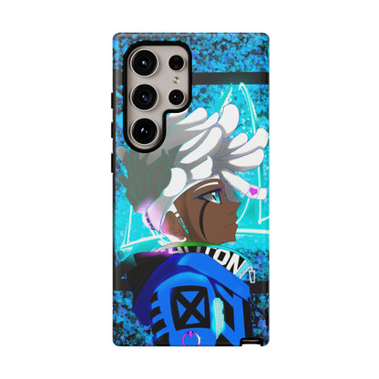 Blue Axl Tough Phone Case