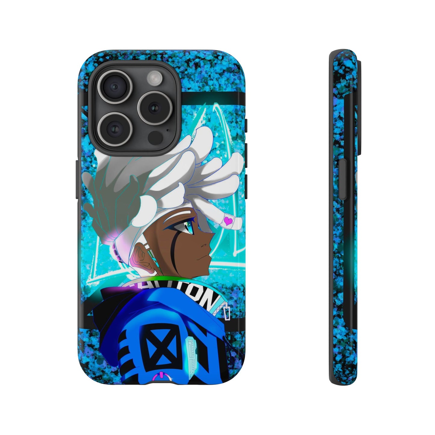 Blue Axl Tough Phone Case