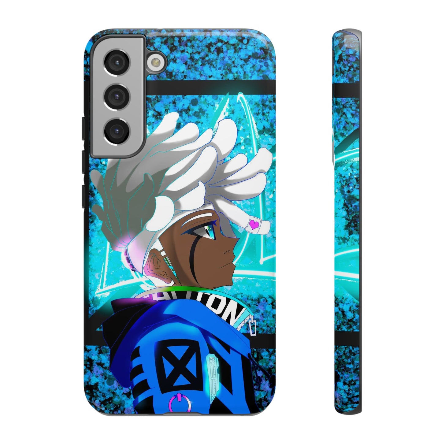 Blue Axl Tough Phone Case